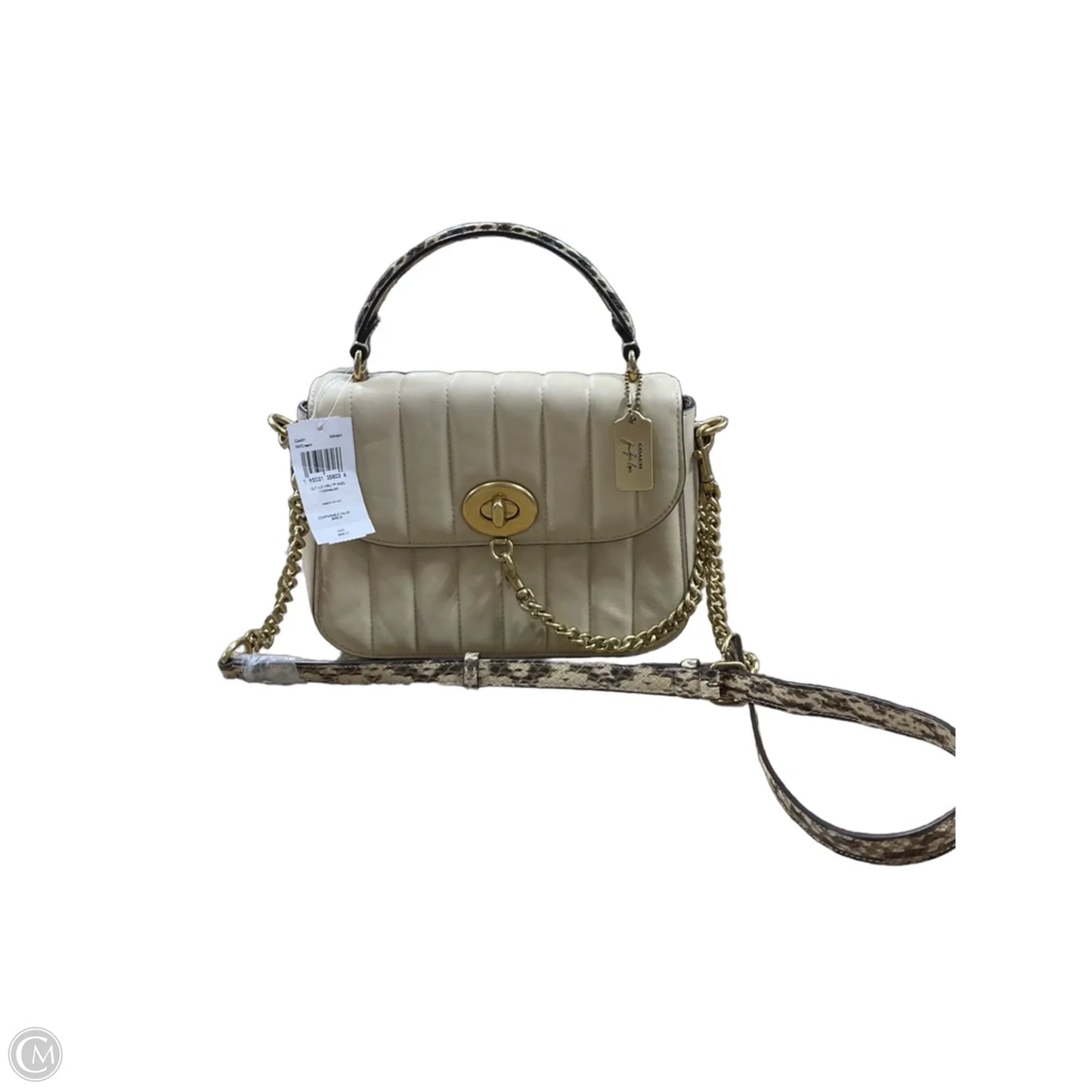 Crossbody Designer By Coach, Size: Medium