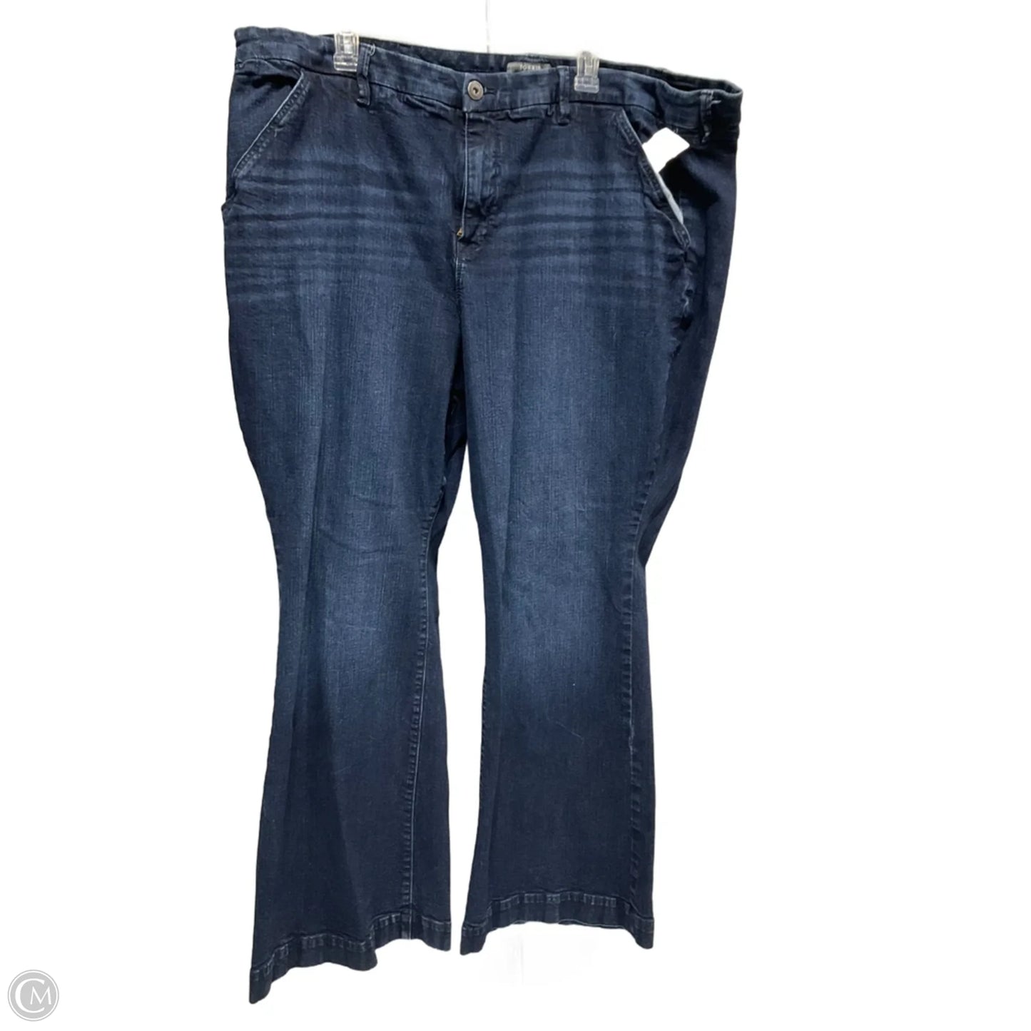 Jeans Flared By Torrid In Blue, Size: 26
