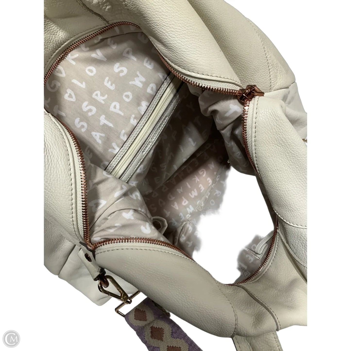 Tote Leather By Aimee Kestenberg, Size: Large
