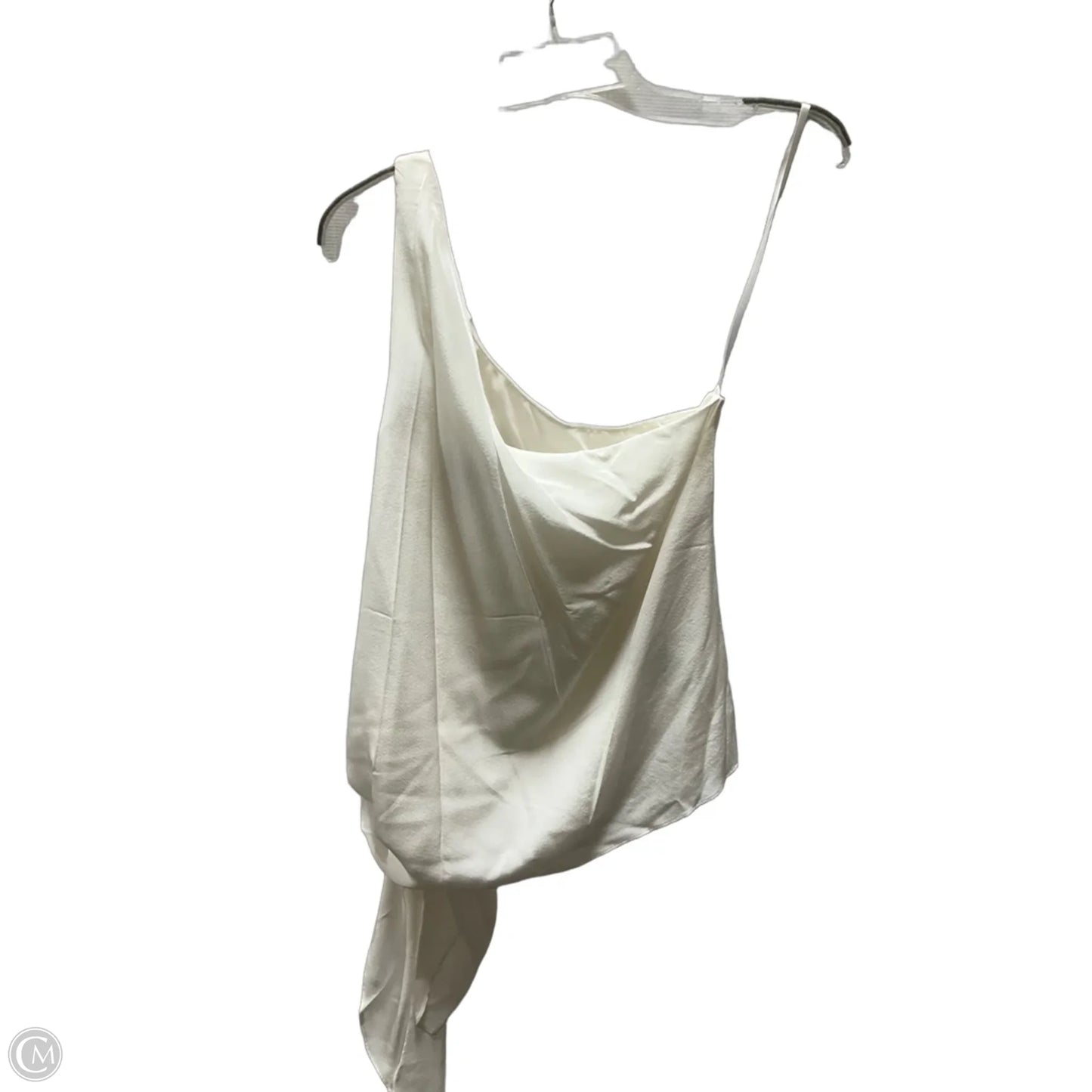 Top Sleeveless By Bcbgmaxazria In White, Size: S