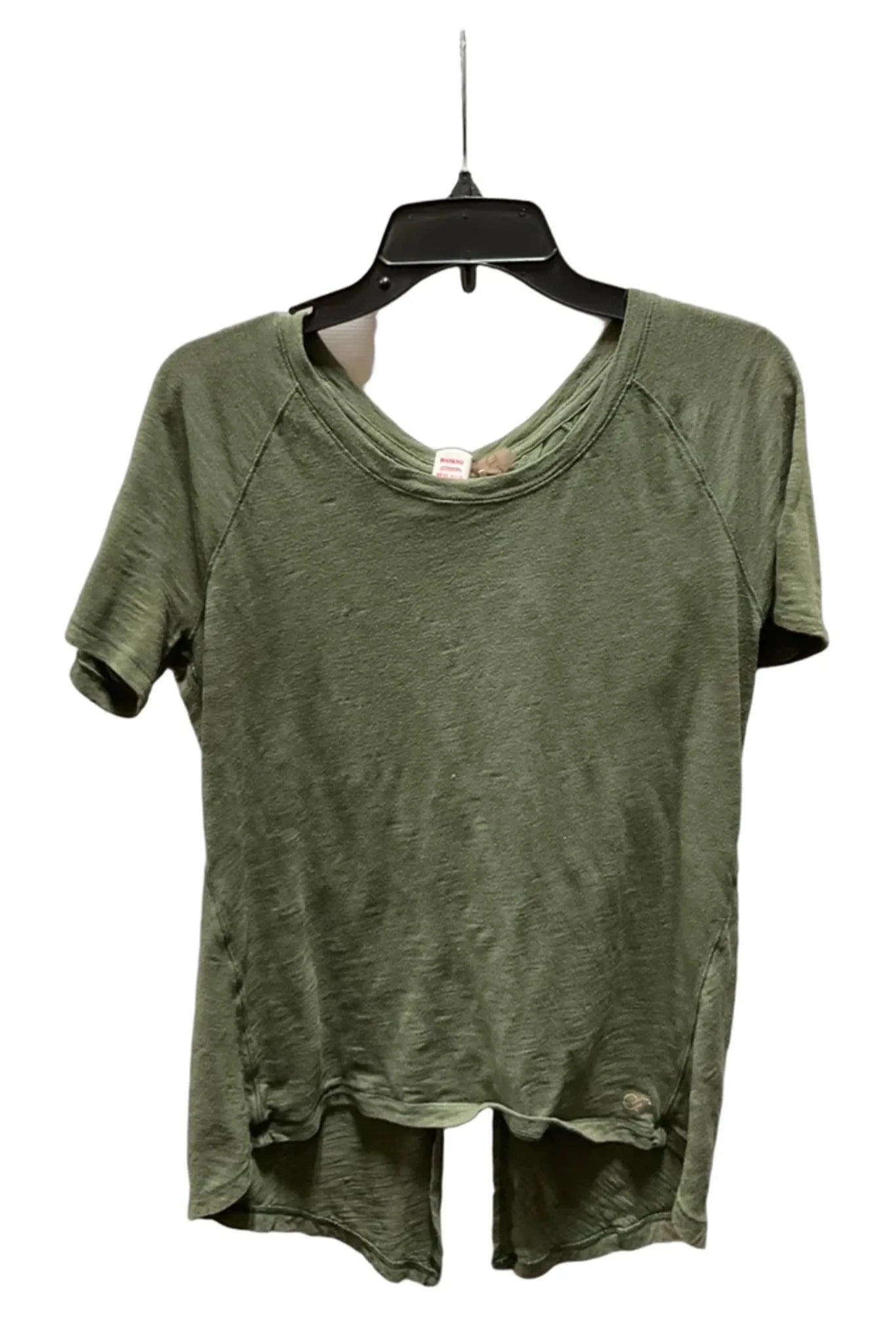 Athletic Top Short Sleeve By Calia In Green, Size: M