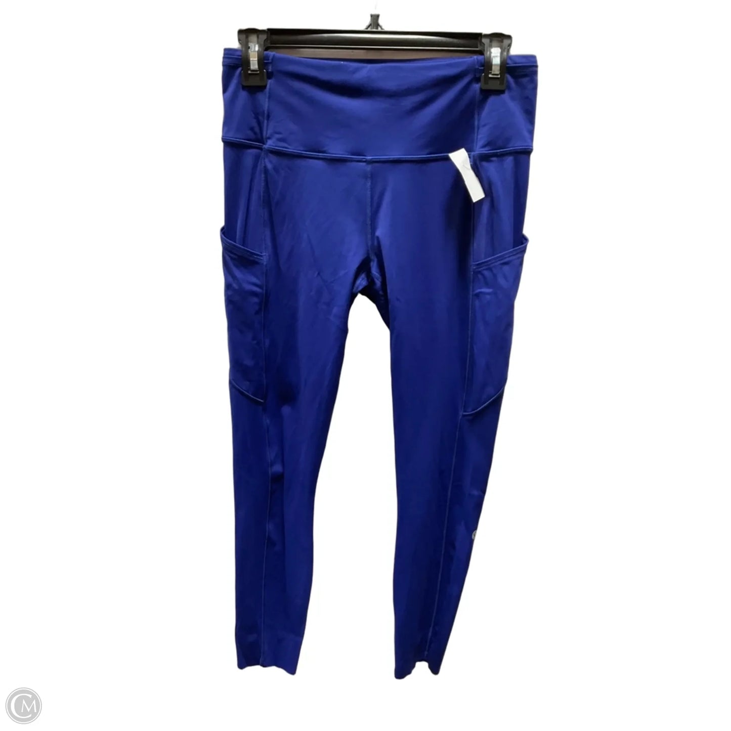 Athletic Leggings By Lululemon In Blue, Size: 8