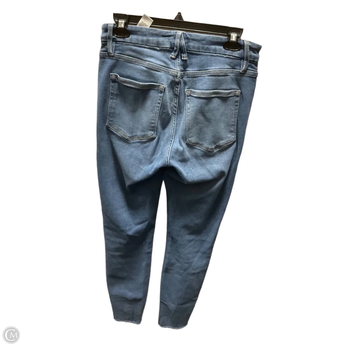 Jeans Skinny By Good American In Blue, Size: 10