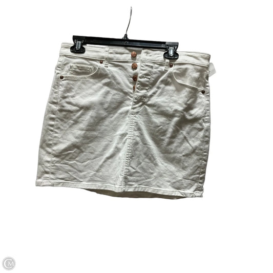 Skirt Mini & Short By Loft In White, Size: 6