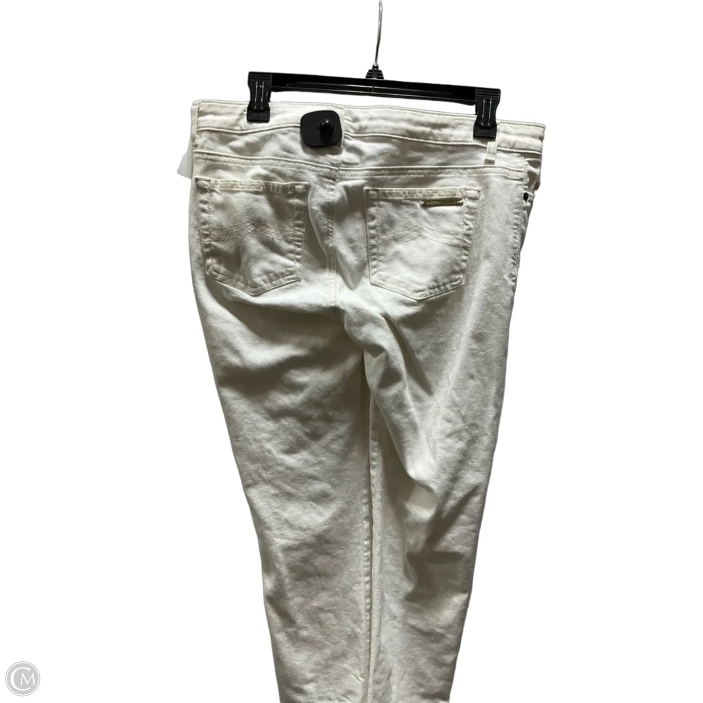 Jeans Designer By Michael Kors In White, Size: 8