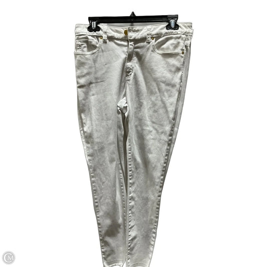 Jeans Designer By Michael Kors In White, Size: 6