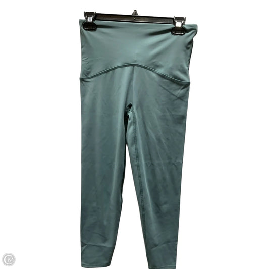 Athletic Leggings By Spanx In Blue, Size: M
