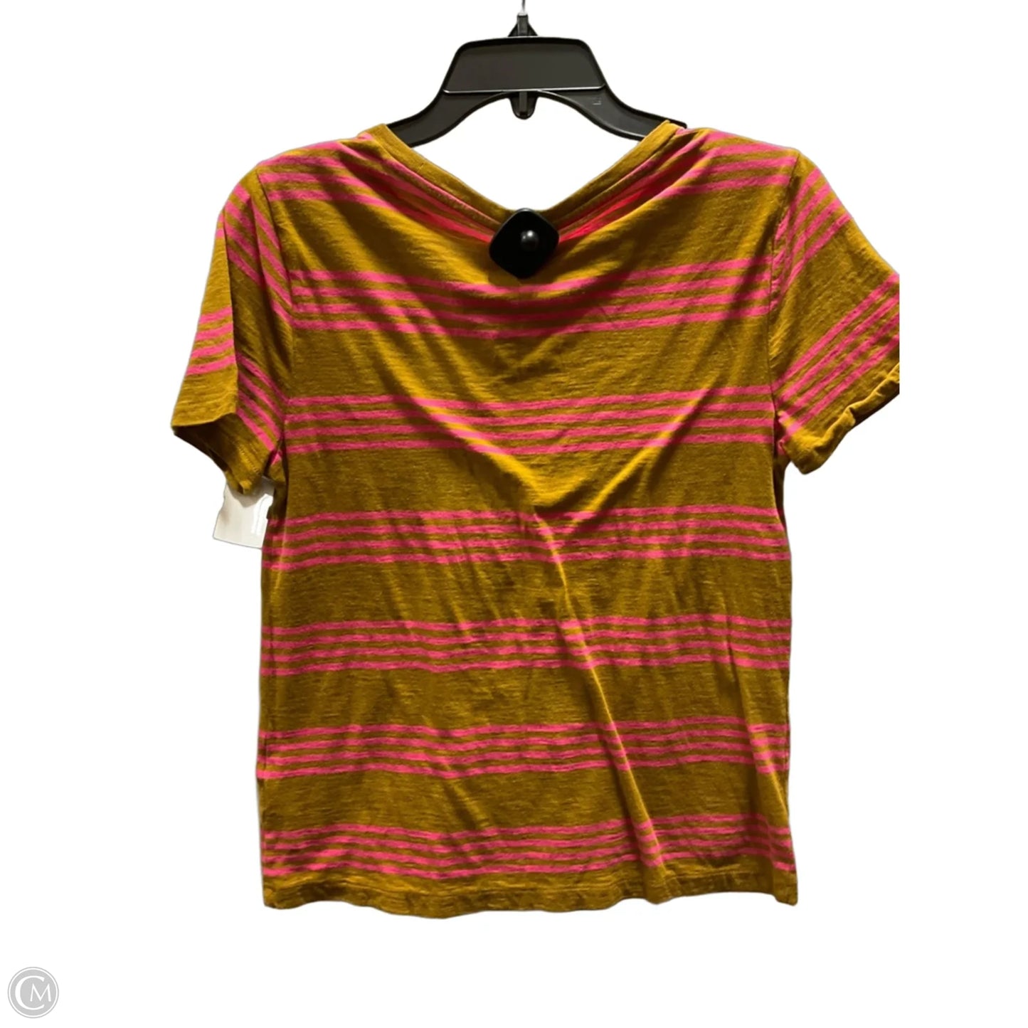 Top Short Sleeve By J. Crew In Striped Pattern, Size: M