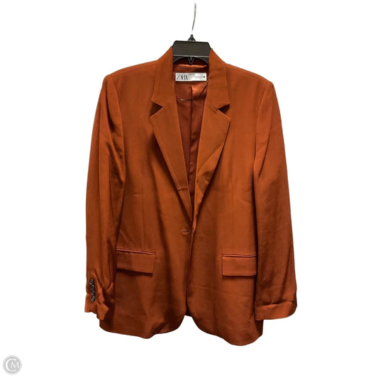 Blazer By Zara In Orange, Size: L