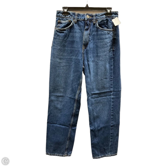 Jeans Straight By Zara In Blue, Size: 8