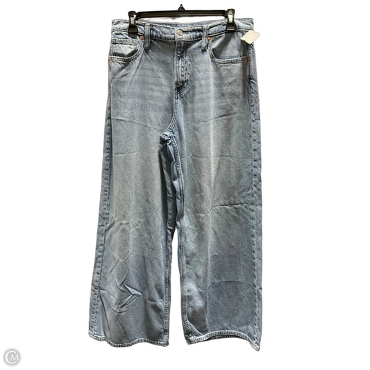 Jeans Wide Leg By Gap In Blue, Size: 8