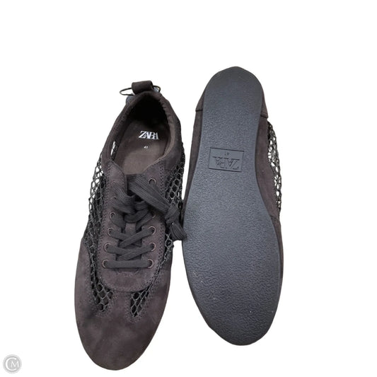 Shoes Flats By Zara In Brown, Size: 10