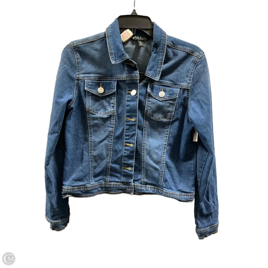 Jacket Denim By Baccini In Blue, Size: Mp