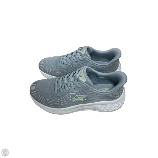 Shoes Athletic By Skechers In Grey, Size: 9