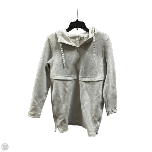 Athletic Jacket By Lululemon In Grey, Size: S