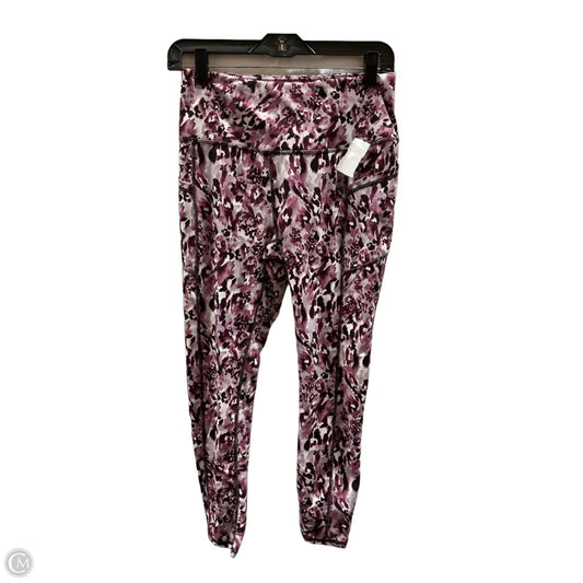 Athletic Leggings By Gaiam In Purple, Size: M