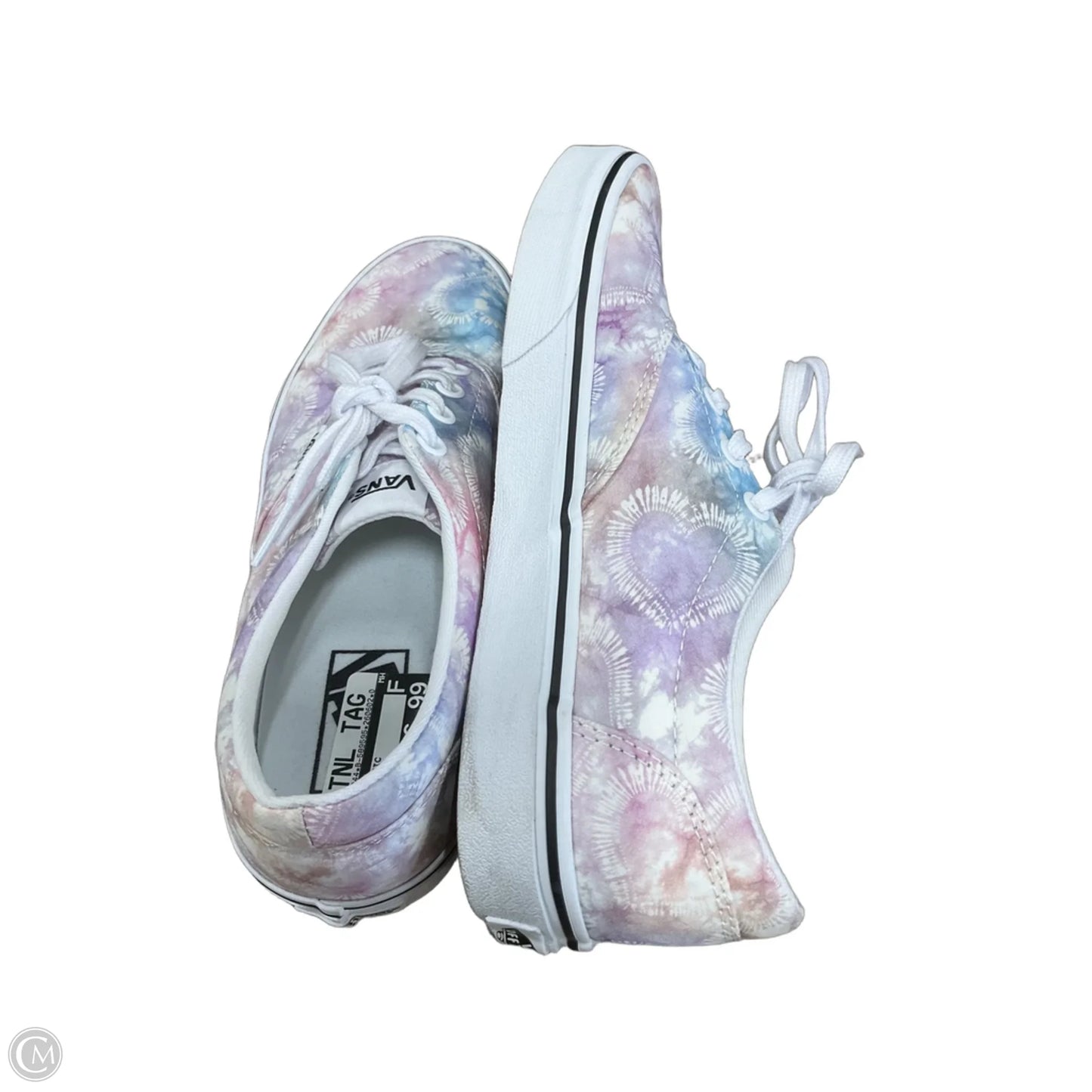 Shoes Athletic By Vans In Blue, Size: 8