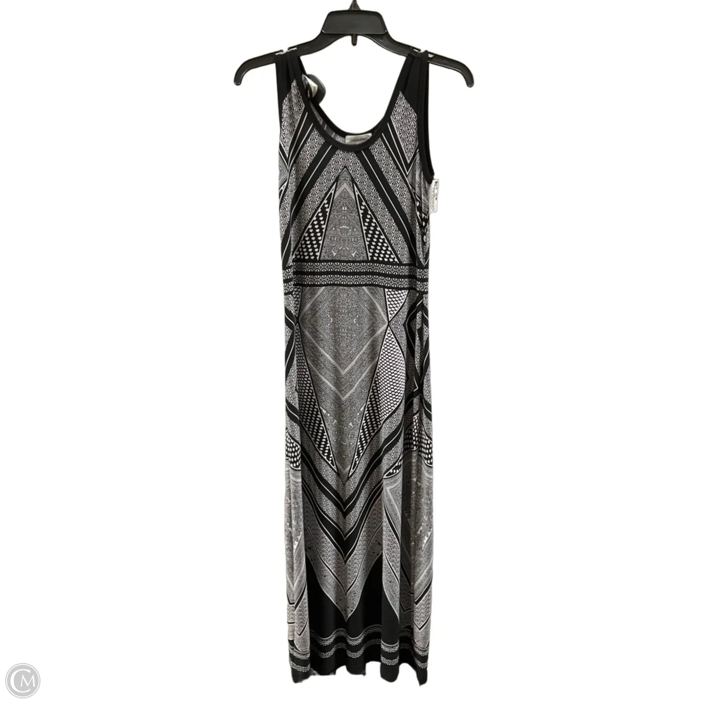 Dress Casual Maxi By Calvin Klein In Black, Size: Xs