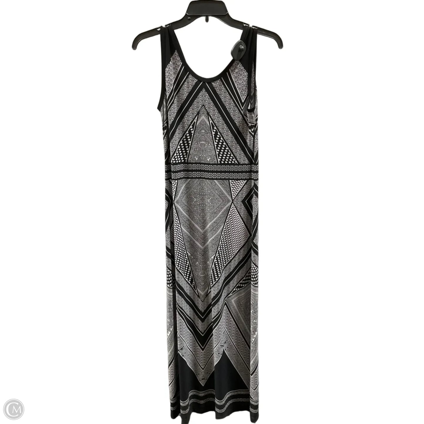 Dress Casual Maxi By Calvin Klein In Black, Size: Xs