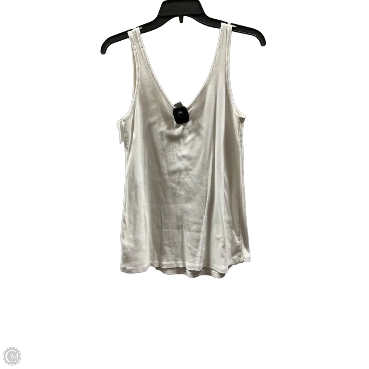 Top Sleeveless Basic By Lane Bryant In White, Size: Xl