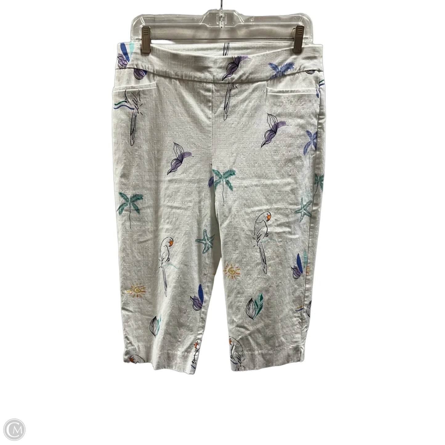 Capris By Chicos In White, Size: 10