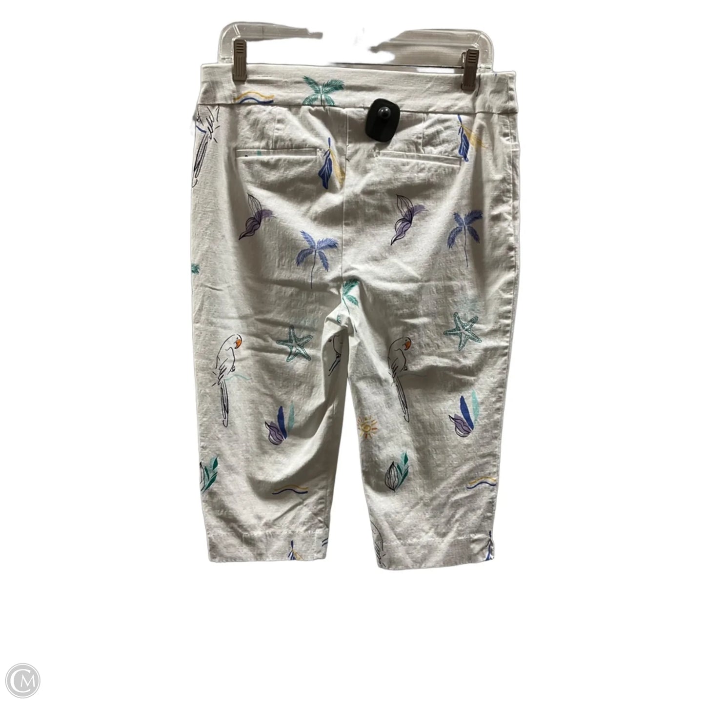Capris By Chicos In White, Size: 10