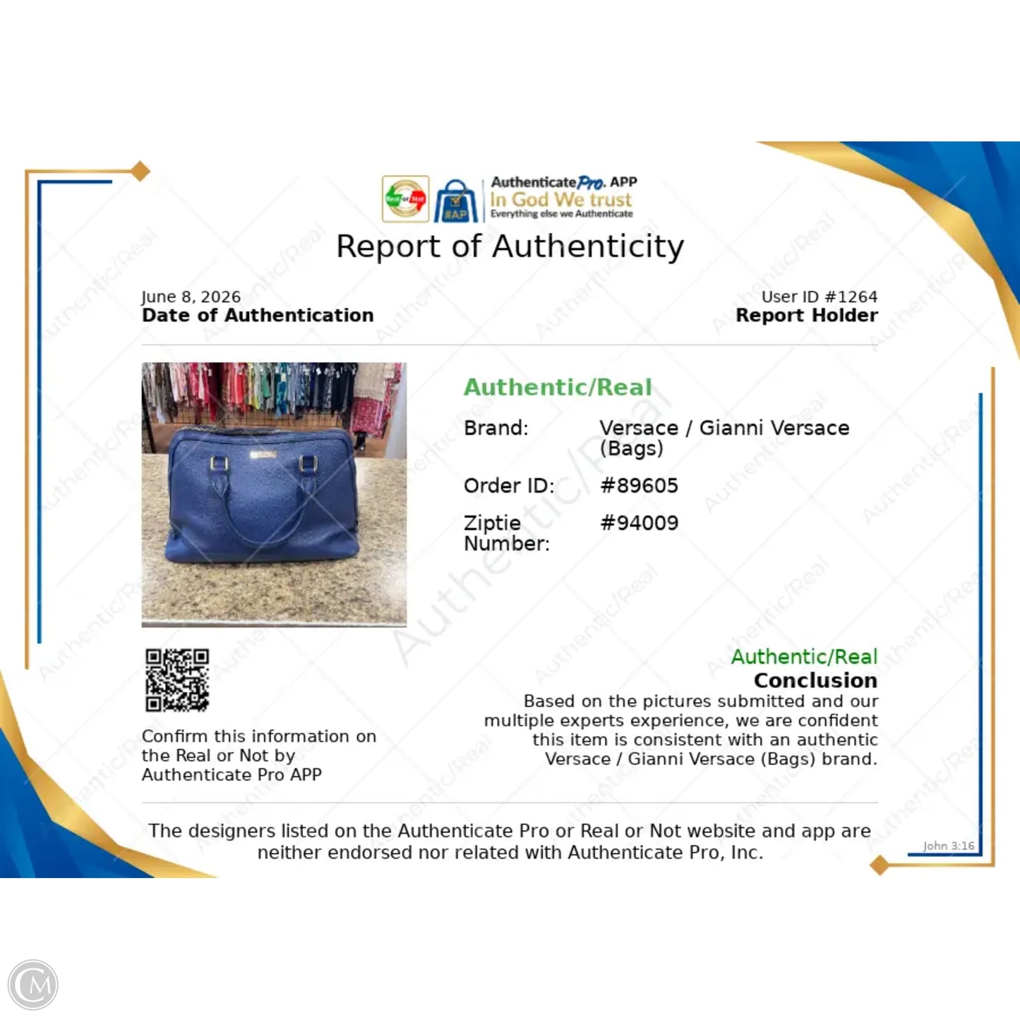 Handbag Leather By Cmb, Size: Large