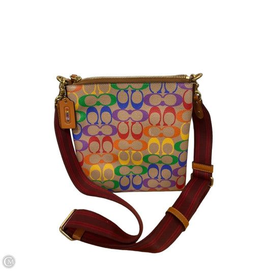 Crossbody Designer By Coach, Size: Medium