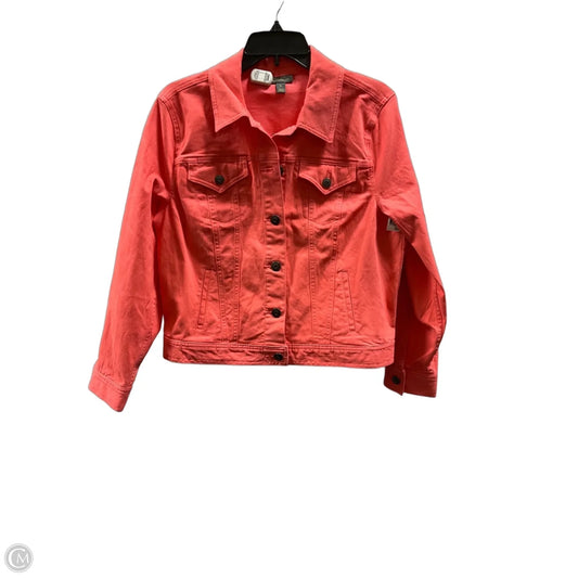Jacket Denim By Style And Co Collection Women In Pink, Size: Lp