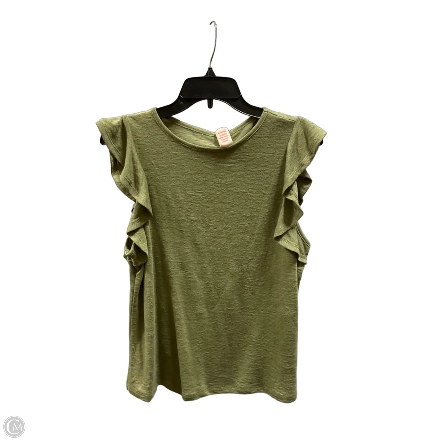 Top Short Sleeve By A New Day In Green, Size: M