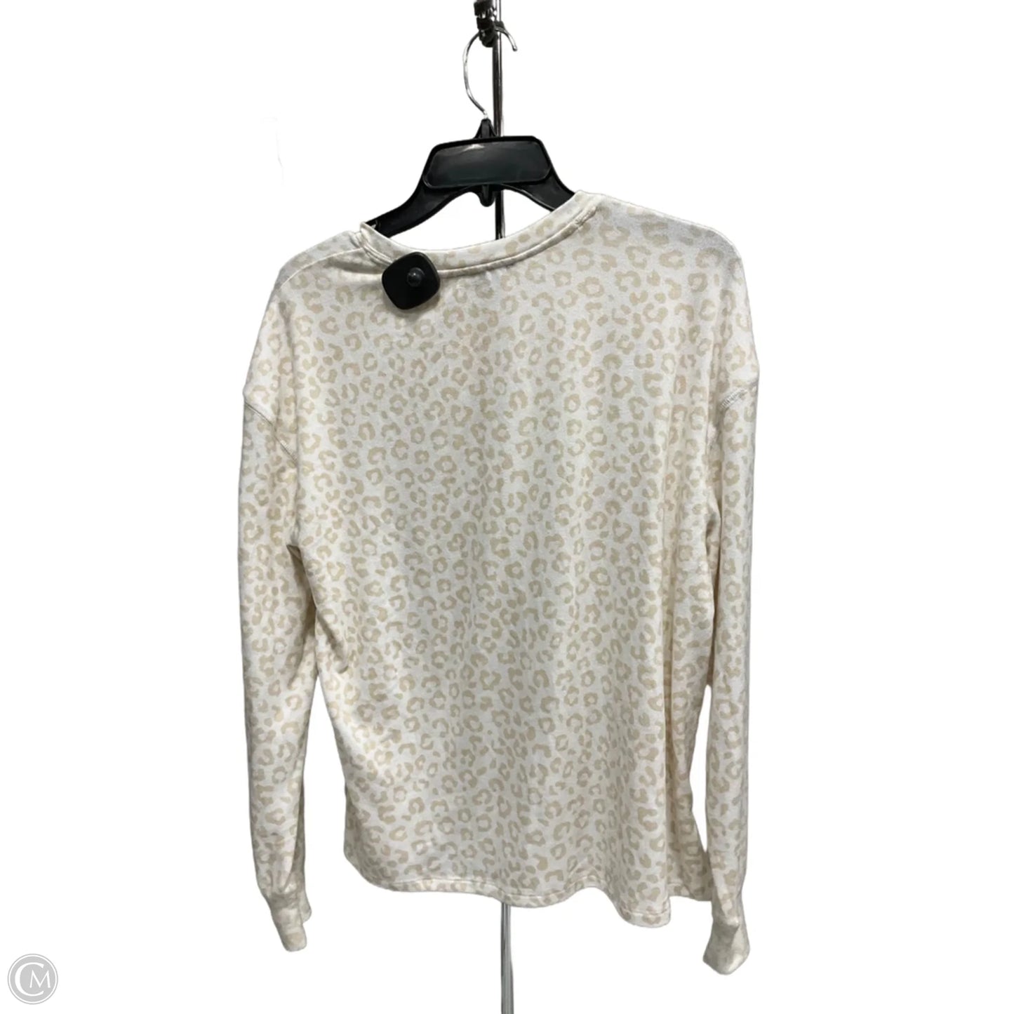 Top Long Sleeve By Loft In Animal Print, Size: M
