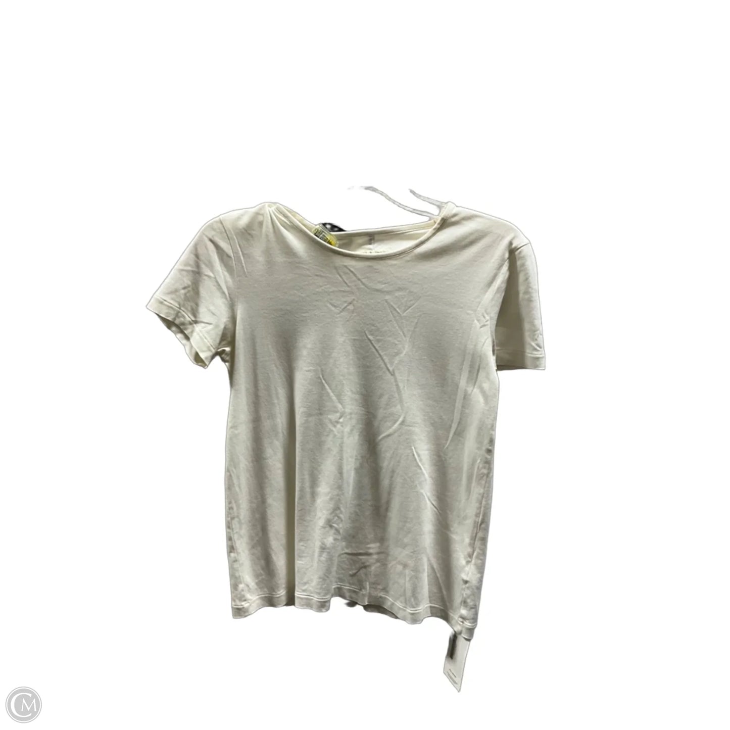 Top Short Sleeve By Rag And Bone In White, Size: S