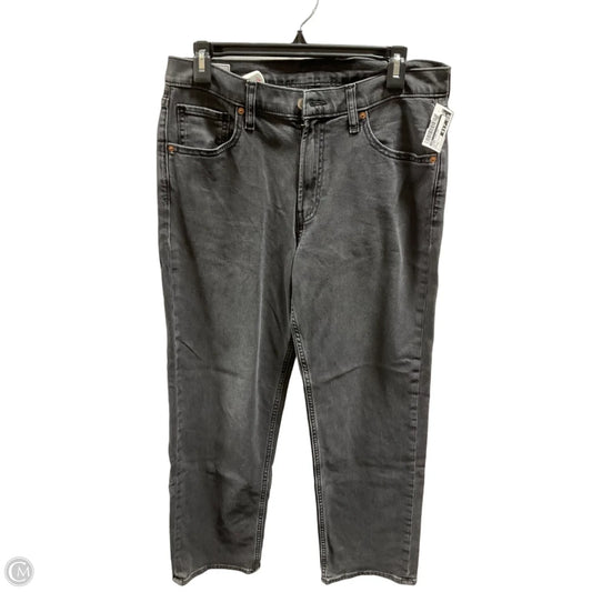 Jeans Wide Leg By Gap In Black, Size: 8