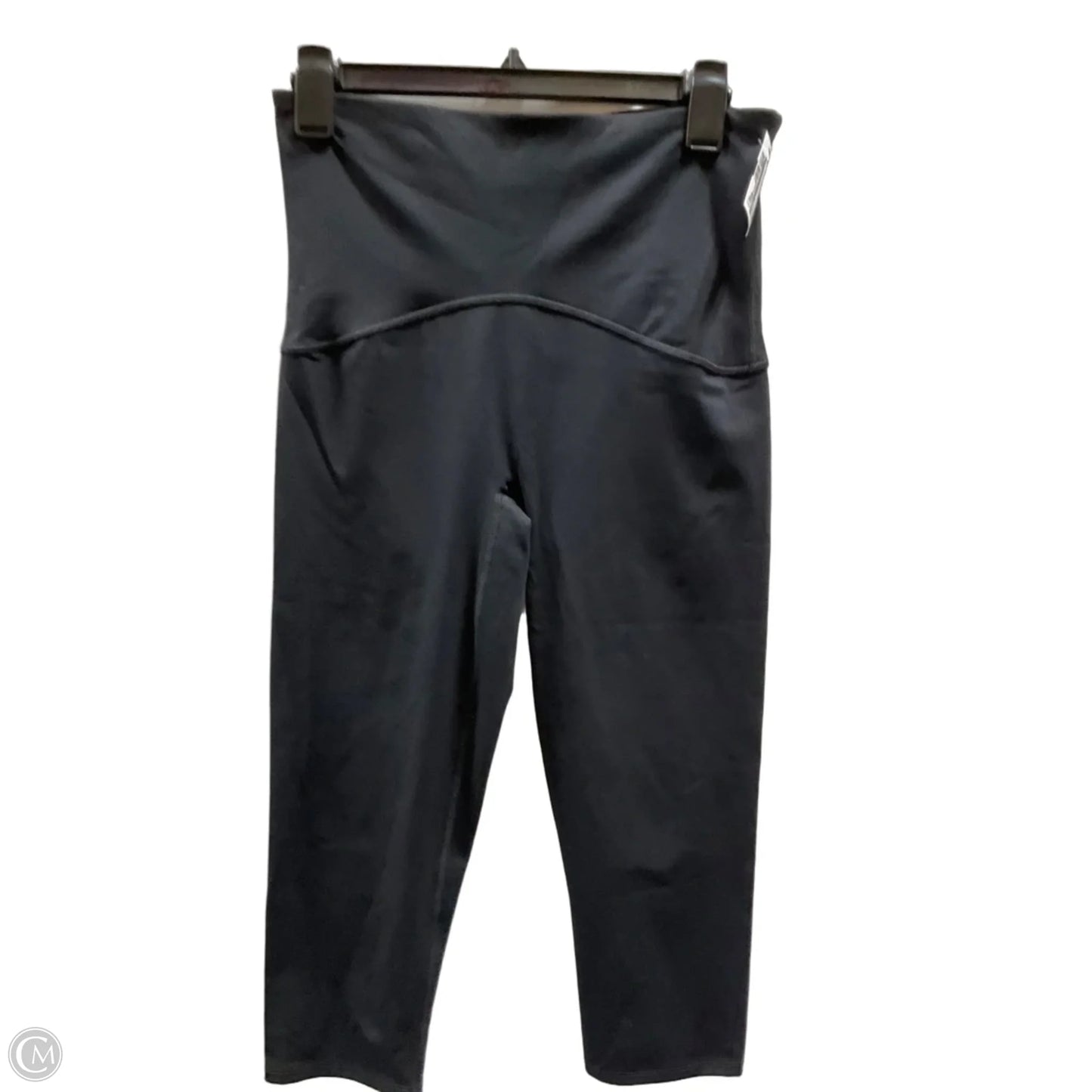 Athletic Leggings By Spanx In Black, Size: L