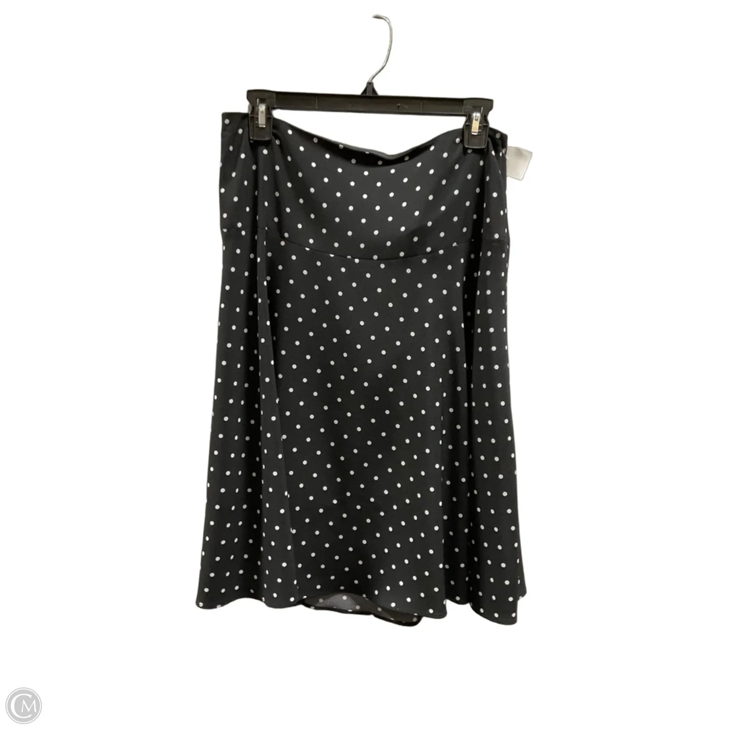 Skirt Midi By White House Black Market In Polkadot Pattern, Size: 6