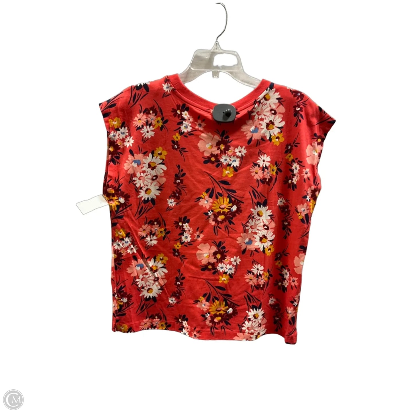 Top Short Sleeve By Loft In Pink, Size: Sp