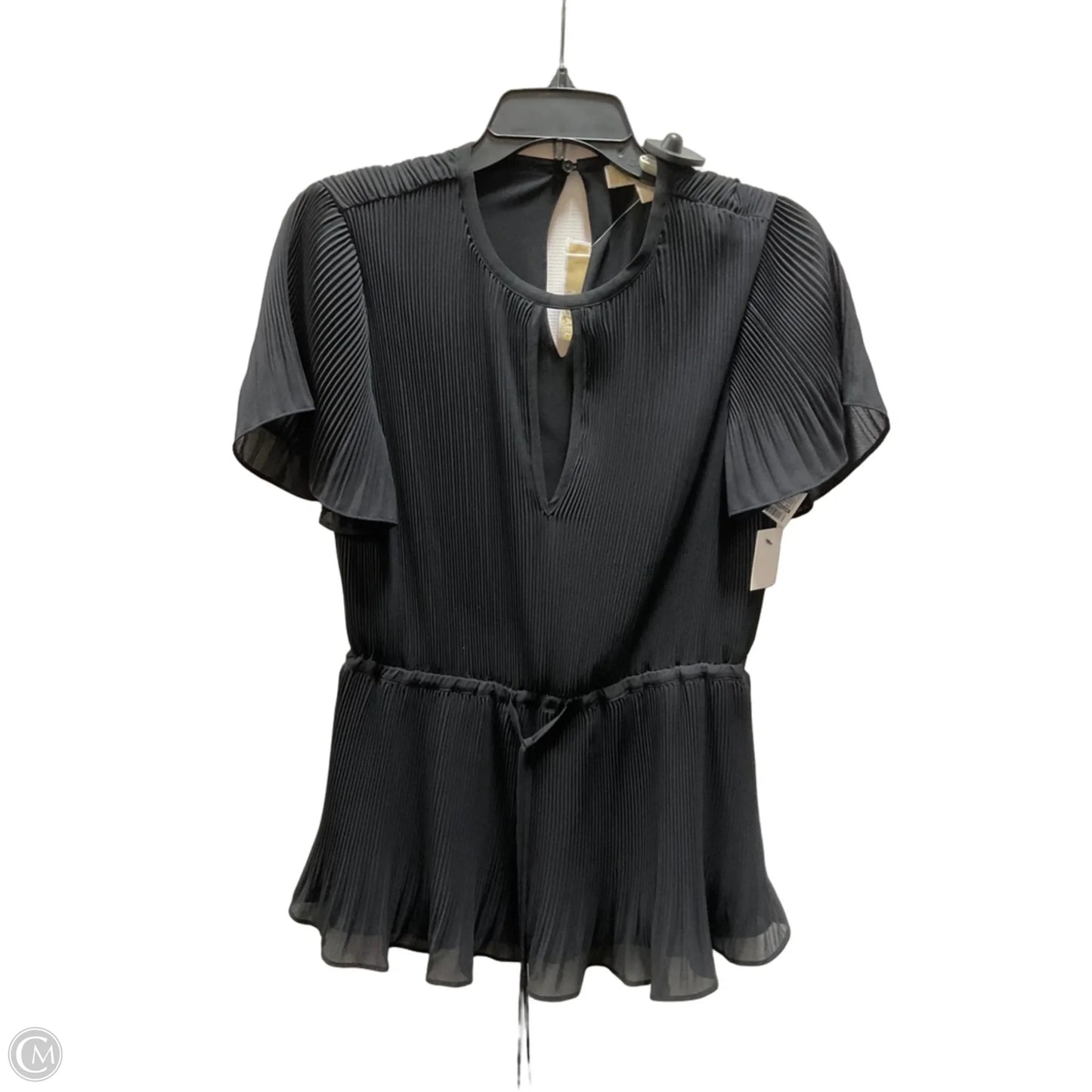 Top Short Sleeve By Michael By Michael Kors In Black, Size: M