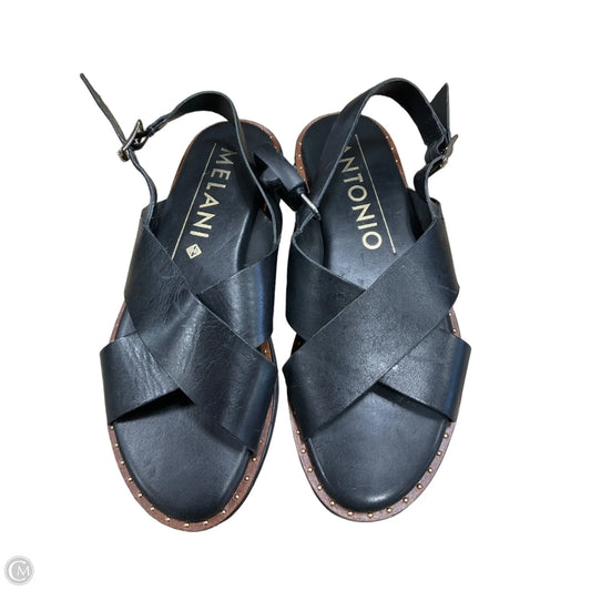 Sandals Flats By Antonio Melani In Black, Size: 7.5