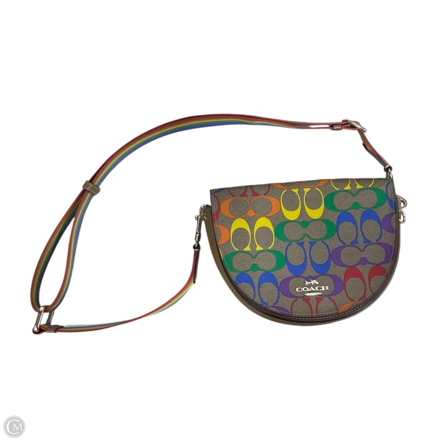 Crossbody Designer By Coach, Size: Small