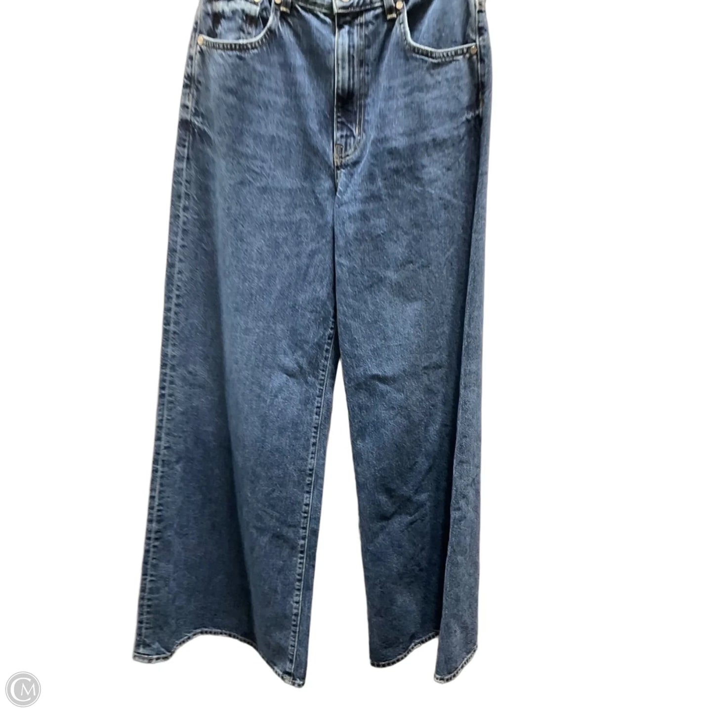 Jeans Wide Leg By Cmb In Blue, Size: 4