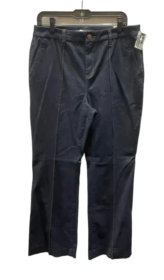 Jeans Boot Cut By Chicos In Blue, Size: L