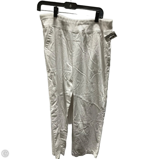 Pants Linen By Chicos In White, Size: L