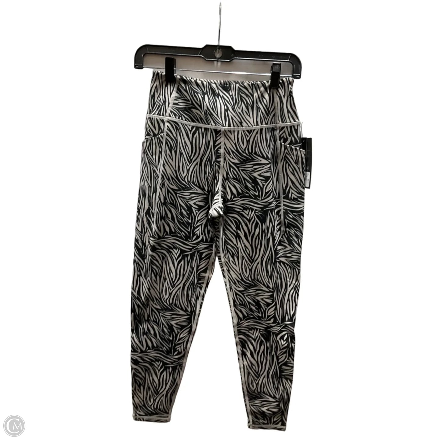 Athletic Leggings By Kinesis In Animal Print, Size: M