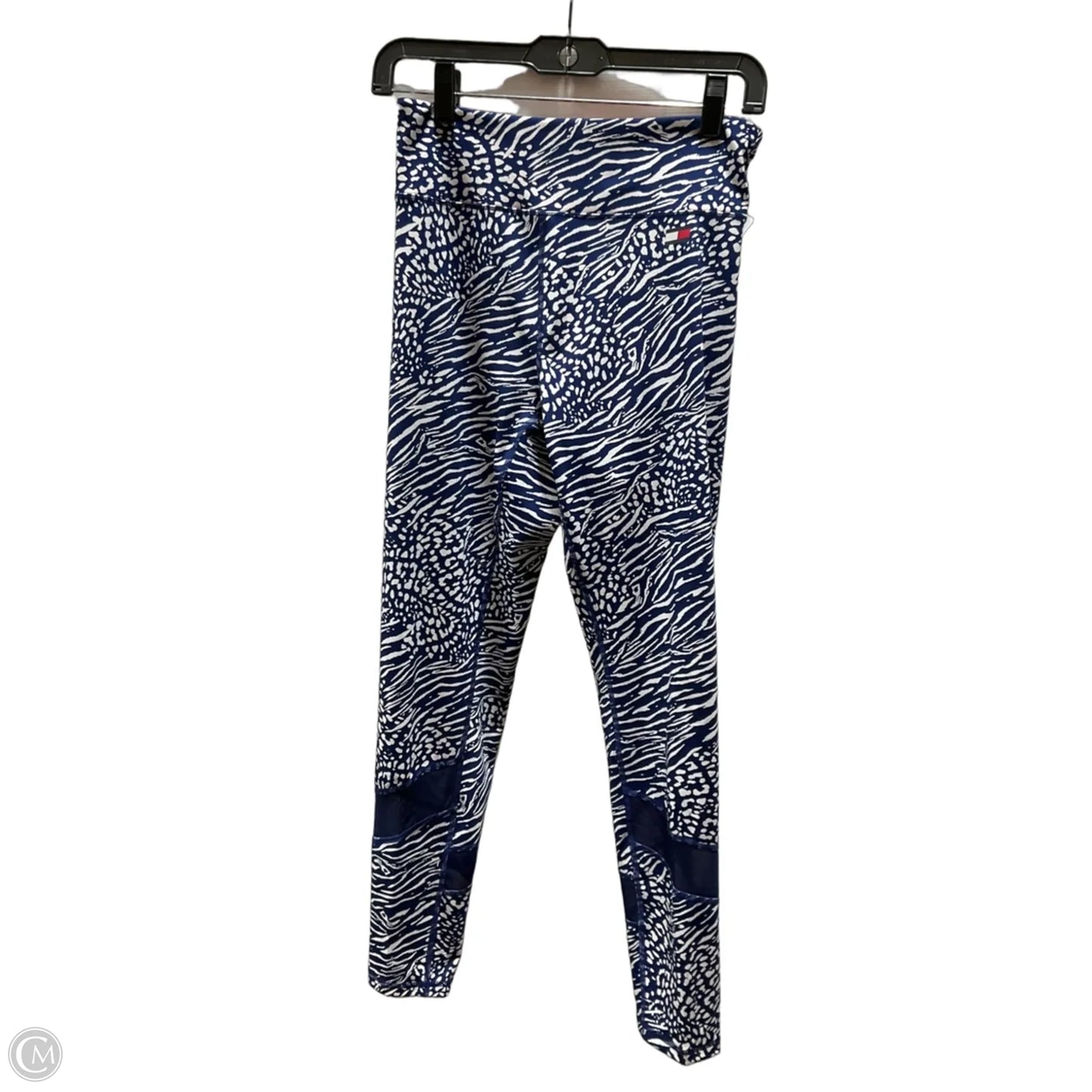 Athletic Leggings By Tommy Hilfiger In Blue, Size: M
