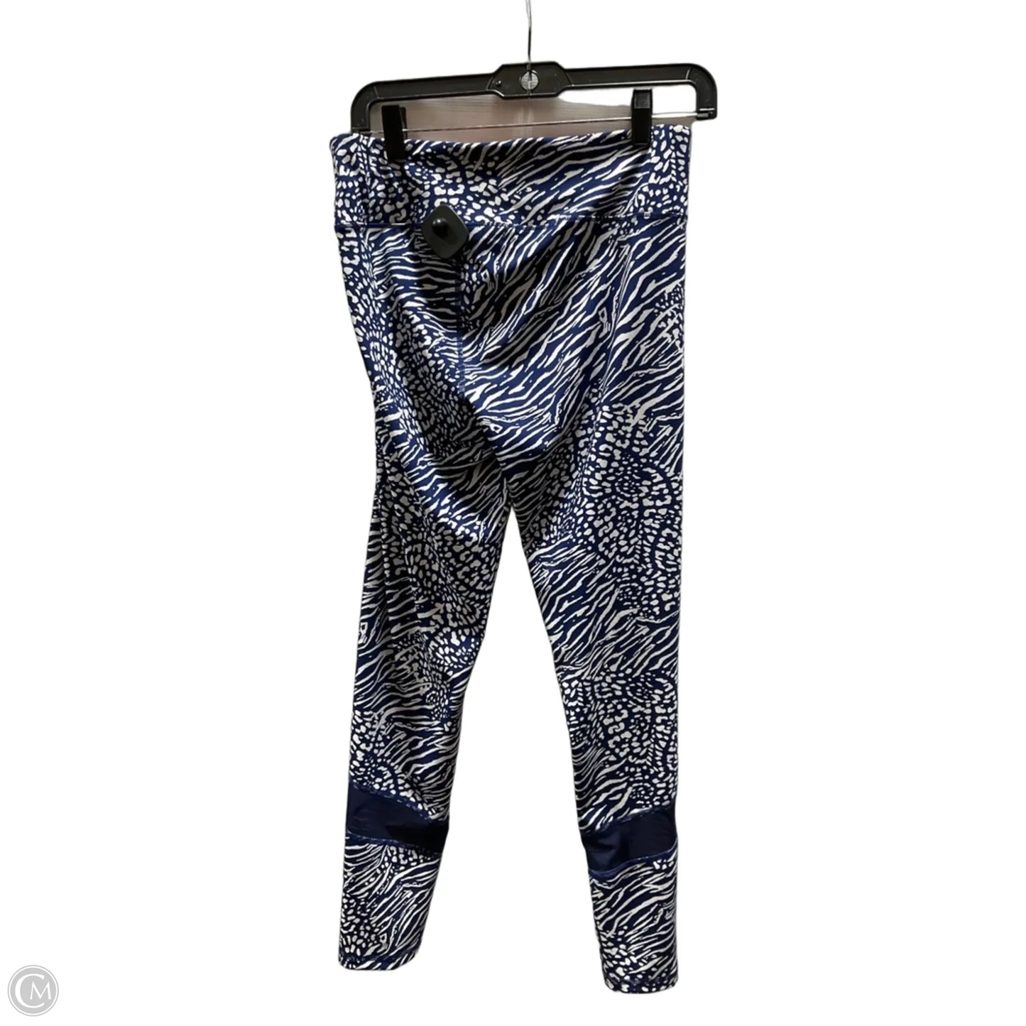 Athletic Leggings By Tommy Hilfiger In Blue, Size: M