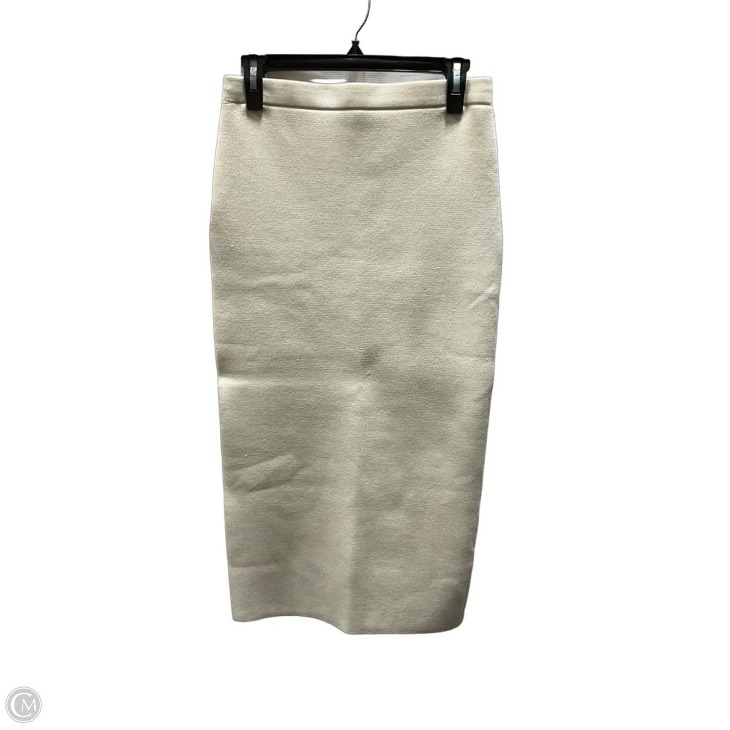 Skirt Midi By Zara In White, Size: M