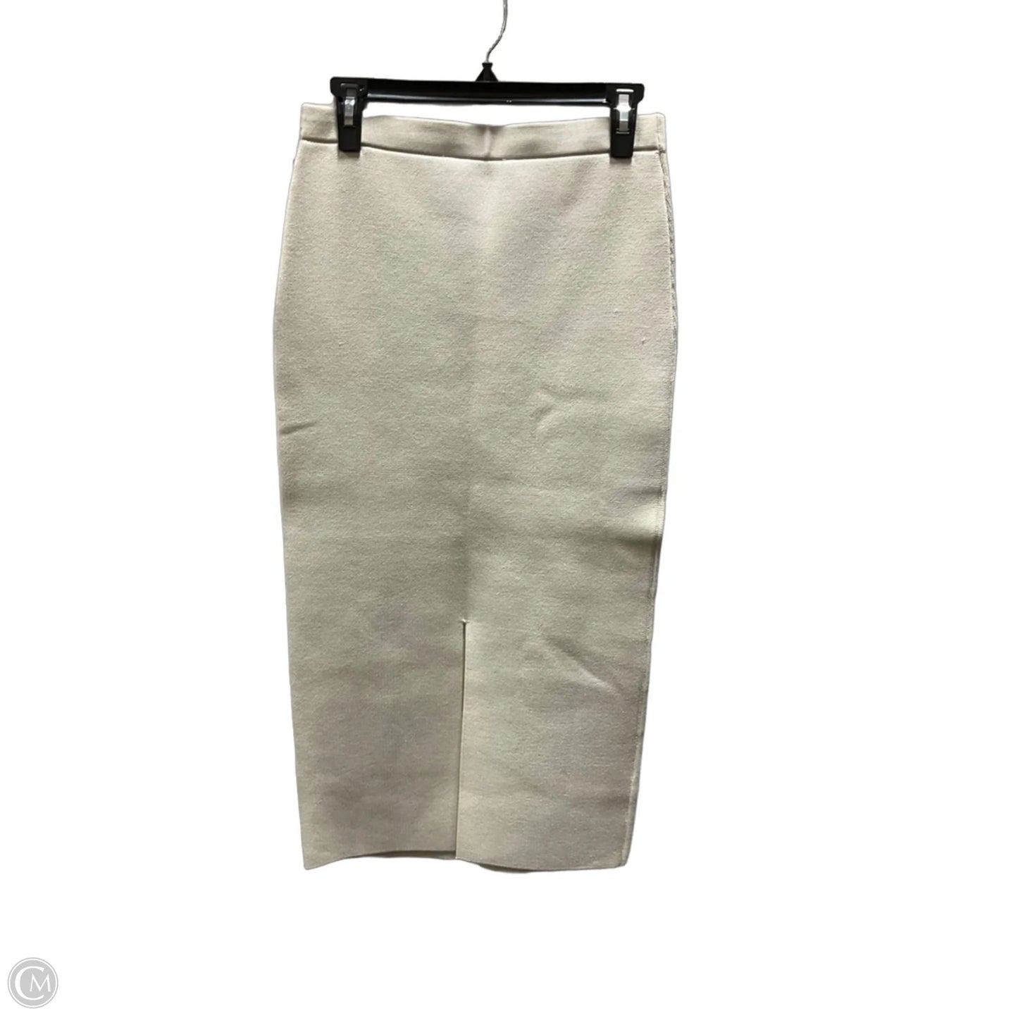 Skirt Midi By Zara In White, Size: M