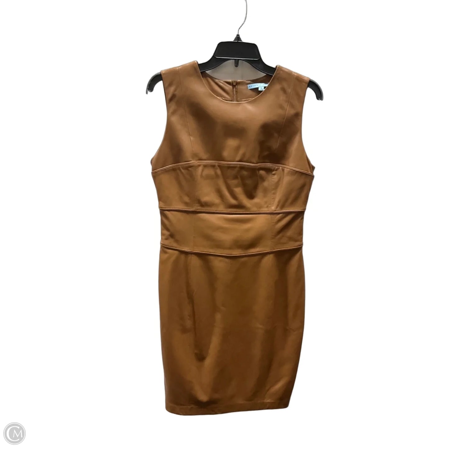Dress Casual Short By Antonio Melani In Tan, Size: M