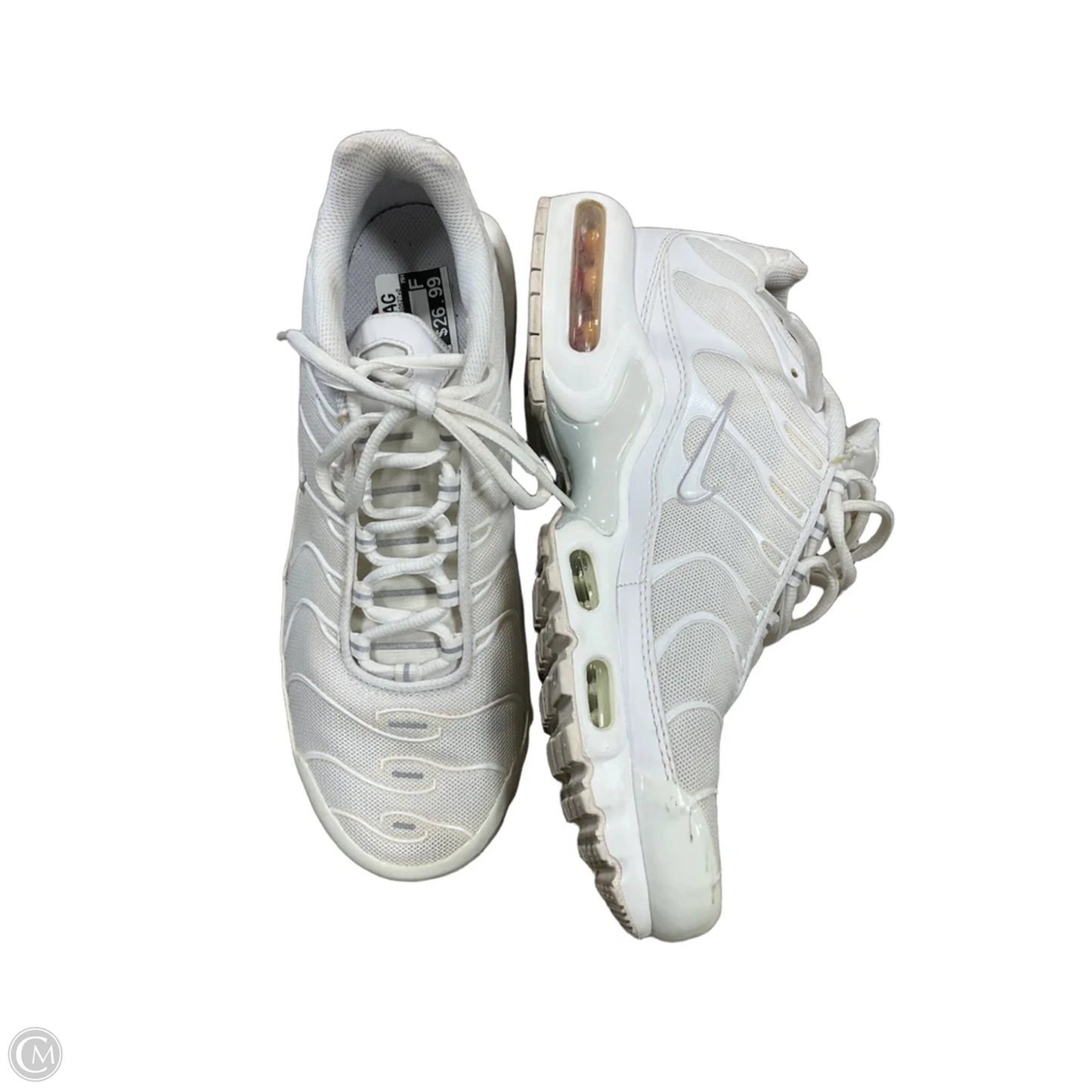 Shoes Athletic By Nike In White, Size: 9.5