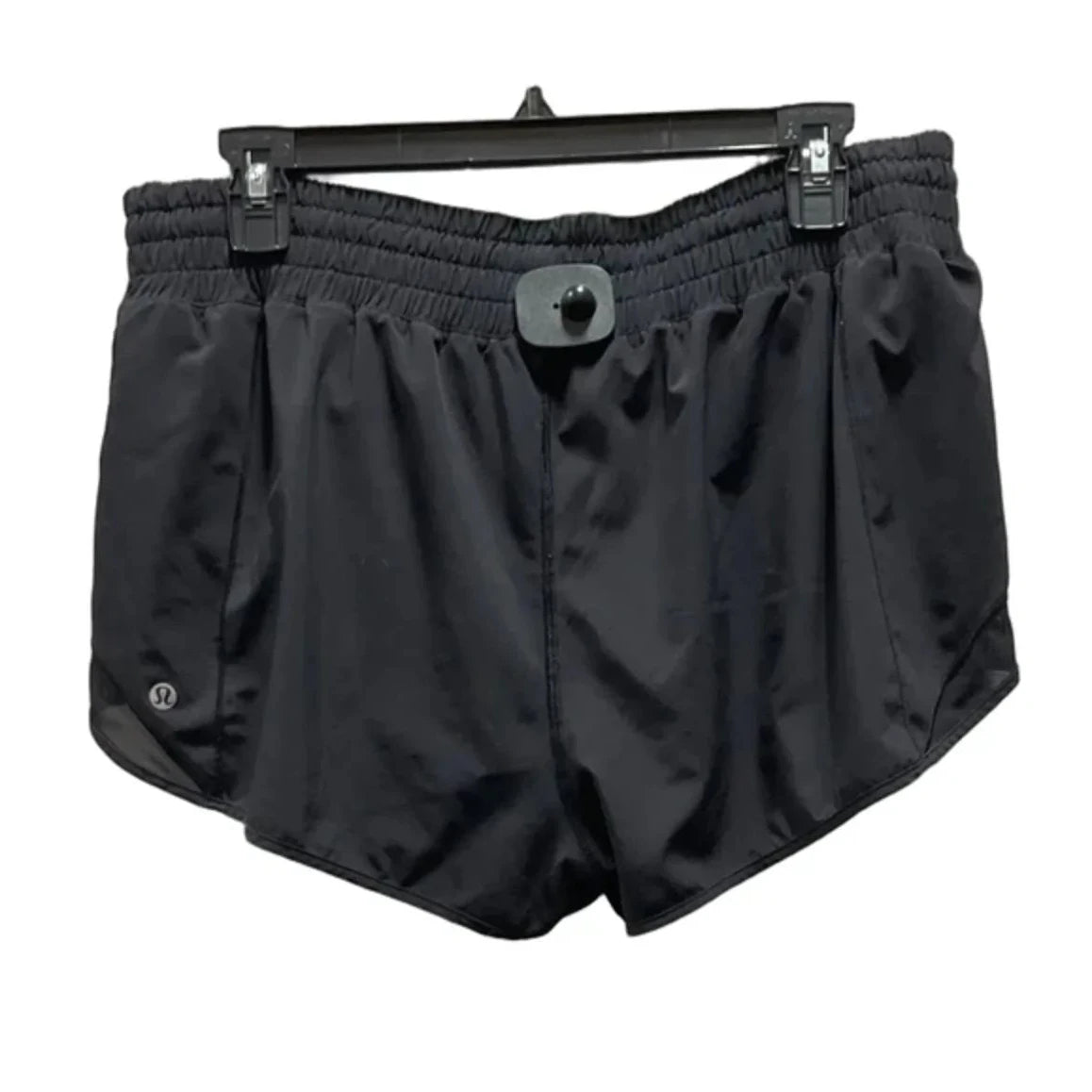 Athletic Shorts By Lululemon In Black, Size: 12